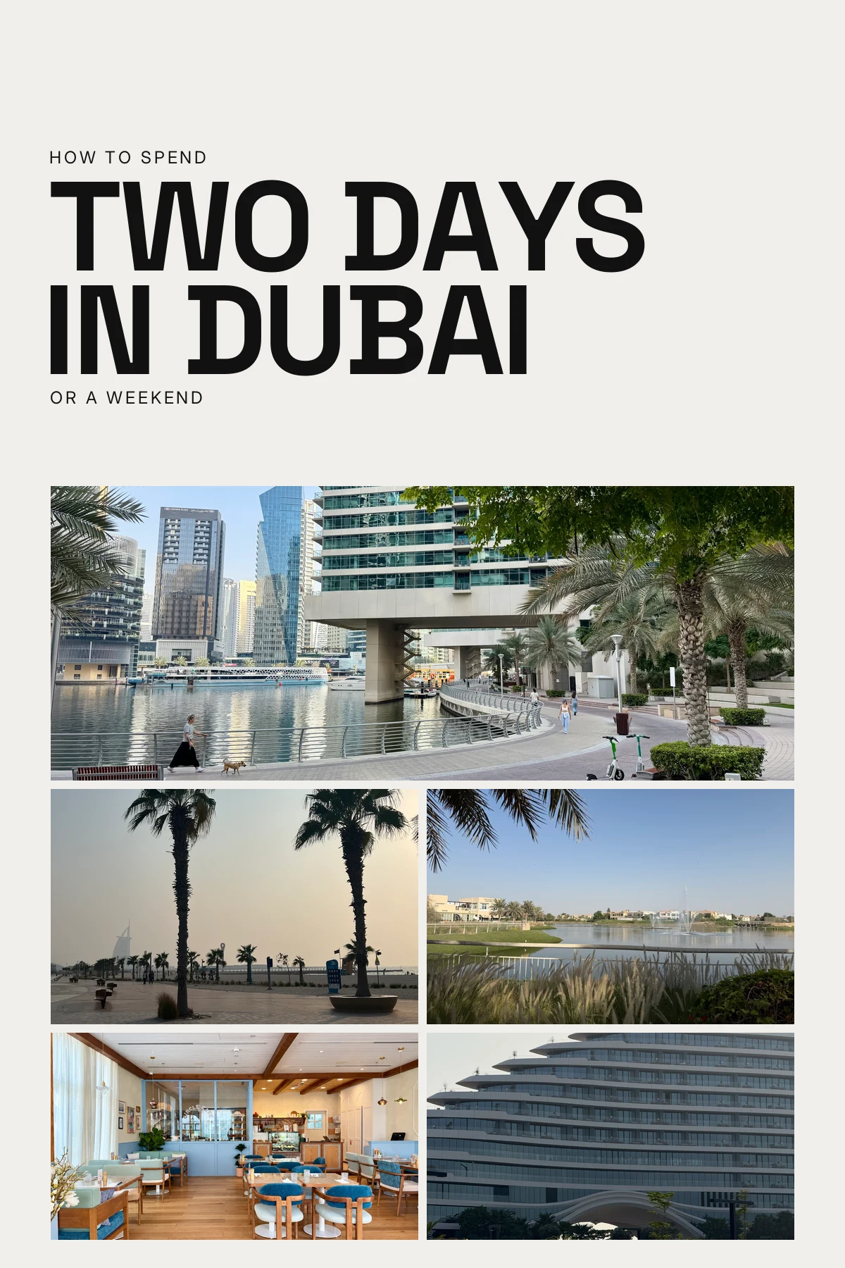 2 Days in Dubai